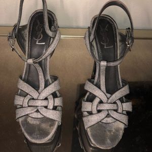 YSL Tribute sandals 100% Authentic